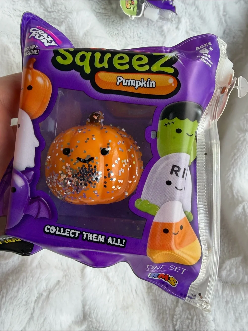 🎃👻 **TABA SQUEEZE THE PUMPKIN – MINI HALLOWEEN SQUISHY!** 👻🎃